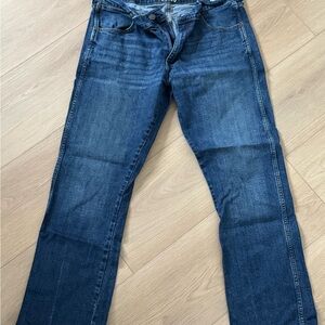 Men's Blue Bootcut Jeans